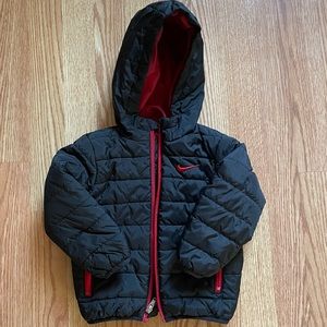 ✔️ NIKE TODDLER- BOYS HOODED PUFFER JACKET - SPORTSWEAR